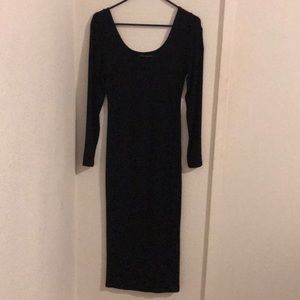 Naked Wardrobe Slim fitting dress
